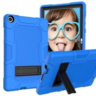 NIKCORP Oklopna maska za Samsung Galaxy Tab A7 10.4" s ugrađenim stalkom trodijelna zaštitna futrola, plava